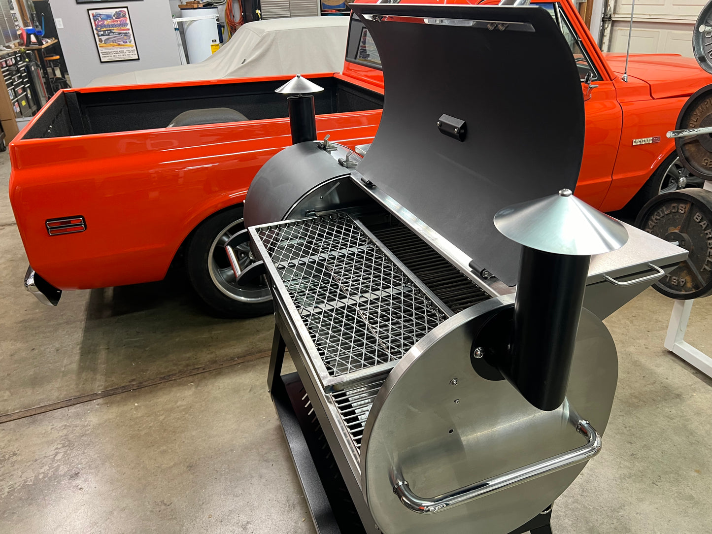 Dual Fire 1200 Single upper rack